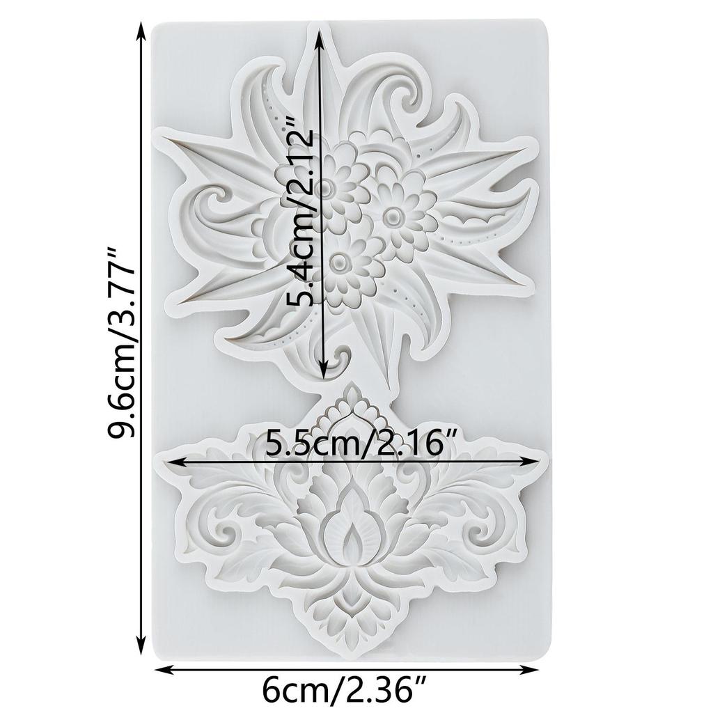 Flower Silicone Molds Chrysanthemum Poppy Flower Fondant Mold Cake Decorating Tools Cupcake Topper Candy Chocolate Gumpaste Mold