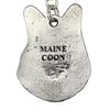 Maine Coon - Necklace with dog, silver-plated pendant for dog fan, unique jewelry by Art-Dog brand