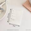 Transparent Photo Storage Card Holder Sparkling M5 Stars Buckle Card Holder Book  Photo Collecting