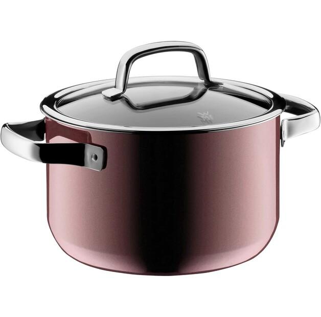 Набор кастрюль WMF Fusiontec Mineral Kochtopf-Set розовый кварц, 4шт. (05.1489.5290)
