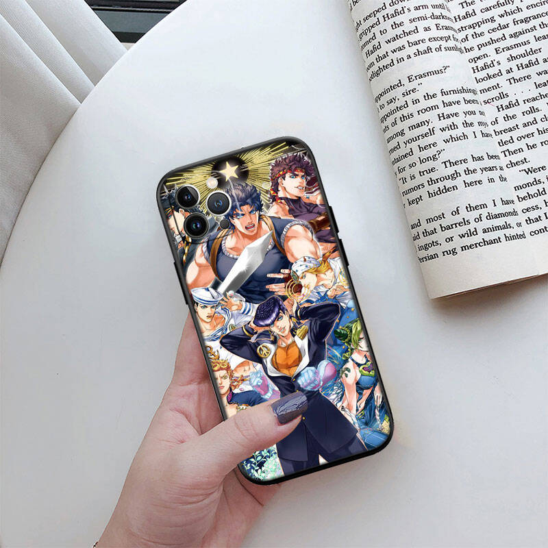 MH75 JoJos Bizarre Adventure Phone Shell Case for Redmi Note 8 9 10 11 11S 10C 10X 10A 10T 9A 9C 9T 9S 8T Pro Max Plus Prime