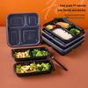 ZISIZ Disposable Lunch Box with Lid