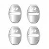 Lijk1 4Pcs Metal Car Door Lock Cover Protective Buckle Cover Sticker Tire Valve For VW GTI Polo Golf MK6 Passat Tiguan Arteon Jetta CC