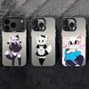 Cartoon Cute A-Boykisser Phone Case For iPhone 17,16,15,14,13,12,11 Plus,Pro Max,XS,Colored Silver Phone Case