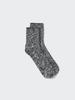 Uniqlo Japan Half Socks Color Slub Yarn