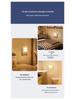 Adjustable Stepless Night Light with Dimmable Light Guide Plate