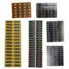 Gym Weight Plate Stickers for Easy Weight Identification and Organization
