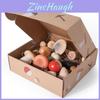 Wooden Childrens Toy Set With Colorful Mushroom Play For Imaginative Kids