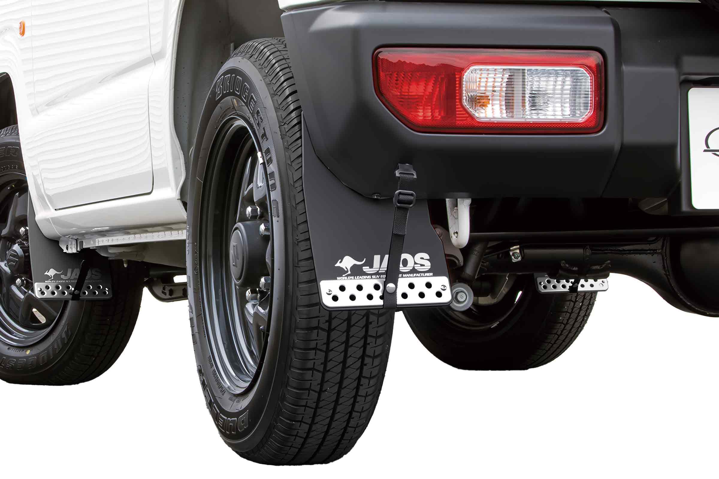 

JAOS Mudguard III Rear Set Black for Jimny JB64 Series (B622513R) чорний