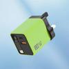 Retractable Cable Fast Charger 80W Power USB C Charger 3 in 1 PD Fast Charging  Travel Use