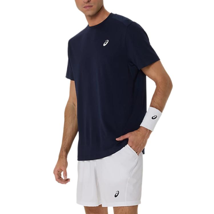 Asics Soft Comfortable Breathable Skin-Friendly T-Shirt Men Tops Black 2041A339-400
