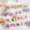 Die-cut Tape Flower Field Series Light Retro Flower Planner Phone Case Decorative.