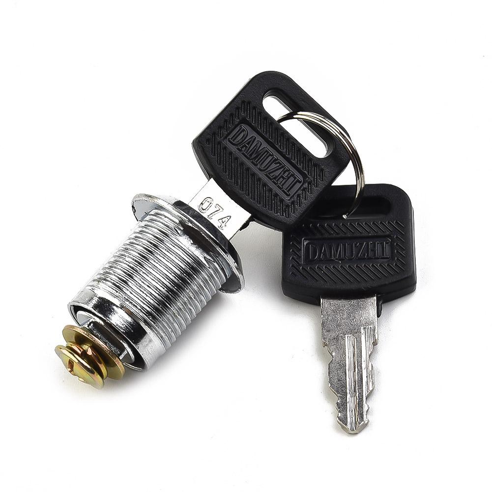 Fashion Hot Mailbox Lock Mailbox Box Hook Lock Drawer Elements File 16/20/25/30mm Key Keyed Wardrobe Cupboard Cylinder