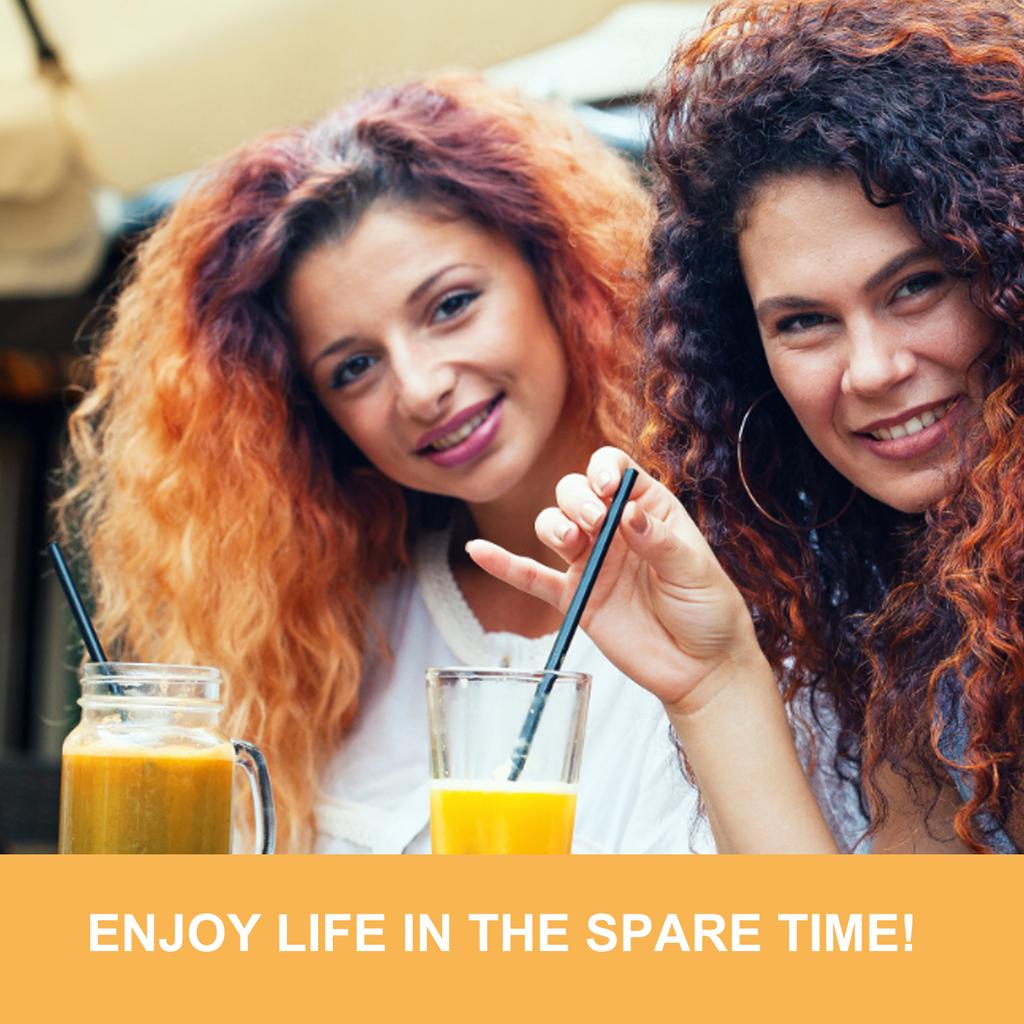 100 Pcs Disposable Straws Compostable Biodegradable Straws 7.75 in Long for Coffee House Diner Or Home for Party Travel