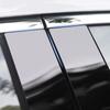 Car Pillar Posts for Jaguar XF X260 XE X760 2015-2023 Glossy Black Door Window Trim Cover Stickers Auto Styling Accessories