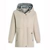 Spring Autumn Hooded Trench Coat Fashion Casual Women Windbreaker Mid Length Outwear Mother Coats