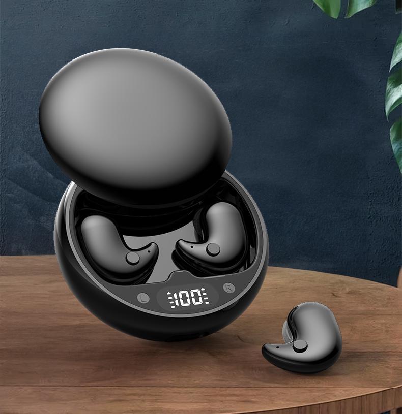 Unisex True Wireless Bone Conduction Headphones: Long-Wearing, Breathable, Painless Fit with Extended Battery Life