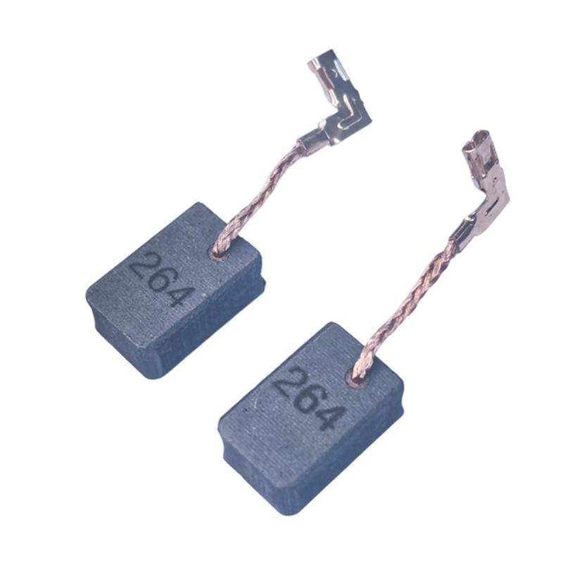 10Pcs CB264 CB262 High Conductivity Carbon Brushes with Automatic Stop Power Tool Part Enhancing Tool Performances