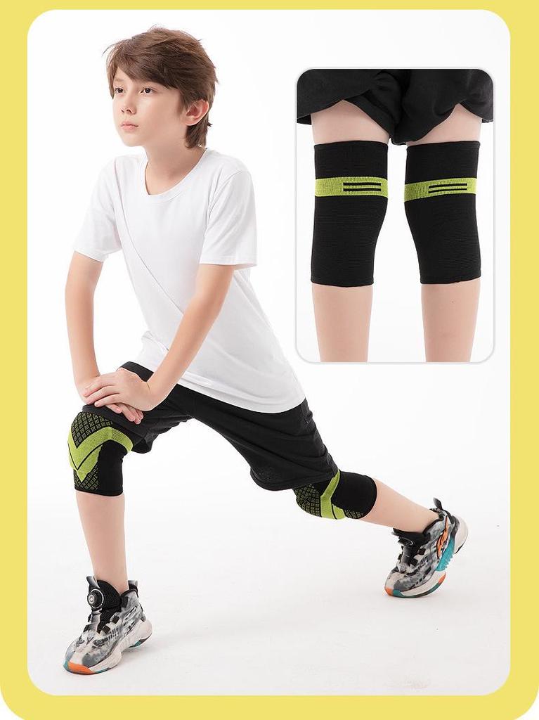 Children's Sport Knee Pads - Breathable Anti-Fall Protection for Football, Basketball, Cycling & Running.