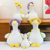 Cross-Border Little Yellow Duck Plush Toy: Cute Backpack, Hat, and Doll Figure for Children's Companionship.
