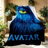 Avatar Pattern Blanket for Home Decoration, Bed, Sofa, Car Travel, Camping, Suitable for All Seasons, Birthday Christmas Gift