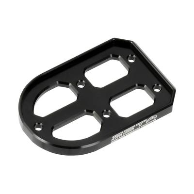 ZETA Adventure Foot Pegs Aluminum Base Black ZE93-0900