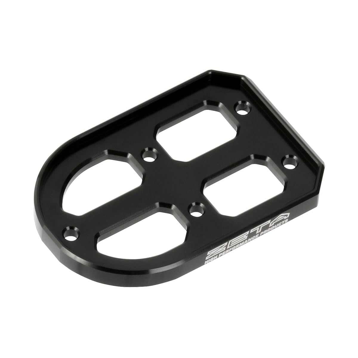 

ZETA Подножка Adventure Алюминиевая основа Черная ZE93-0900