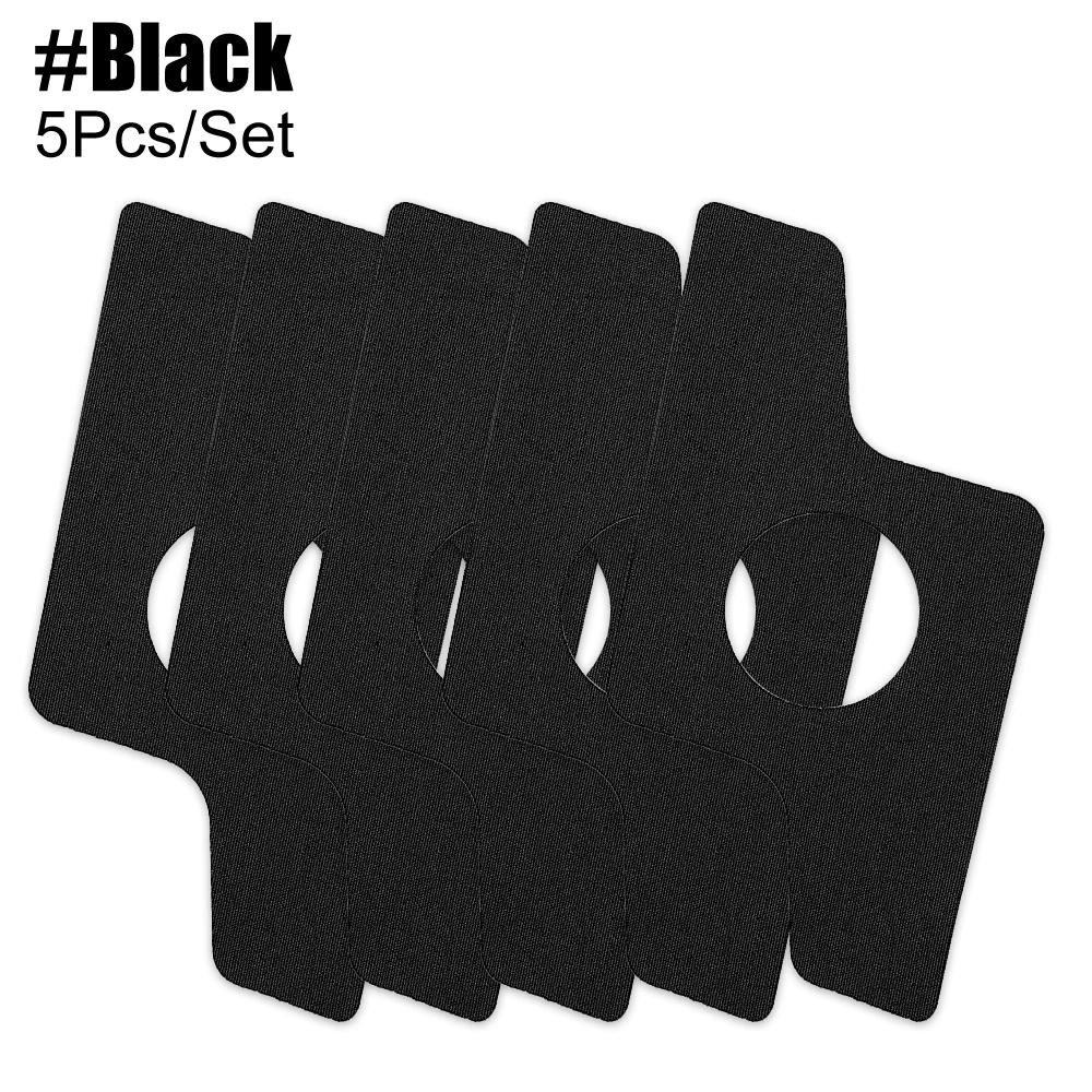 5Pcs/Set Precut Kinesiology Tape Ideal For Knees – Elastic Knee Support Stability Waterproof Breathable Hypoallergenic Athletic Tape