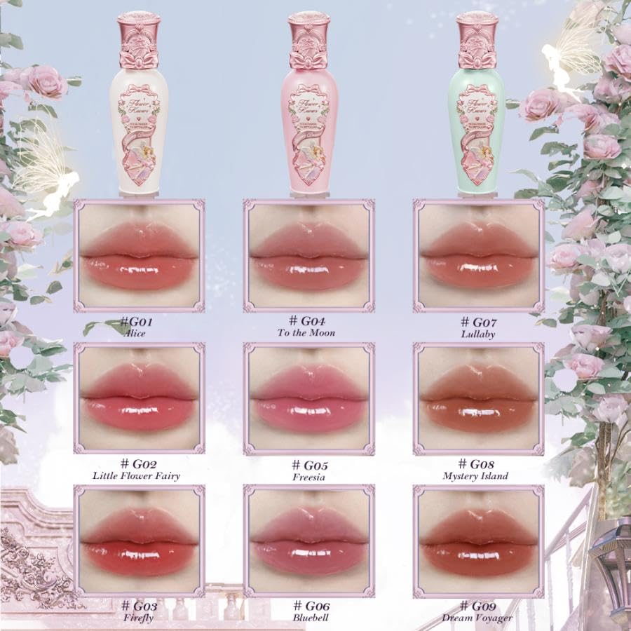 FlowerKnows Midsummer Fairy Tales Collection Lip Lacquer (G01 Alice)