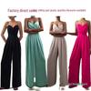 Suspender Straight-Leg Jumpsuit