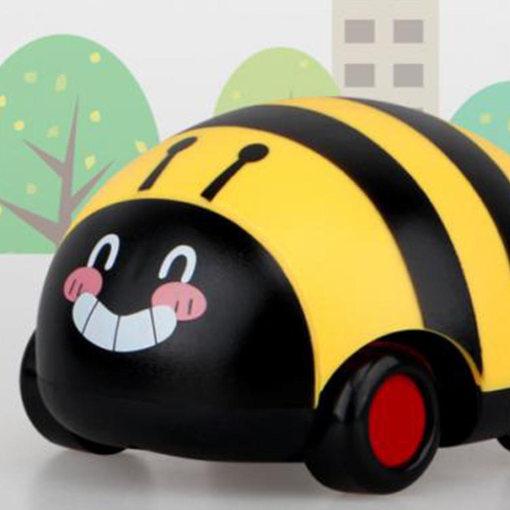 Kids Pull Back Vehicle Cute Look Resistant Plastic Miniature Pull Back Car Toy Model for Boys Girls