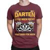 Classic Funny 100 Cotton Tshirt Darts Dartboard Tops Tees For Unisex