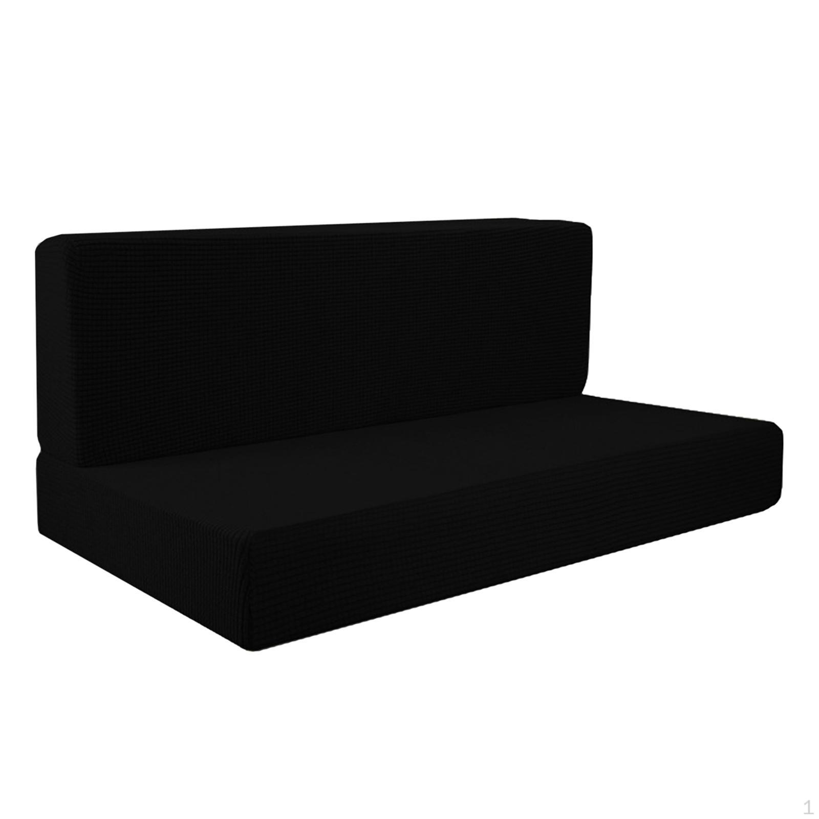 

2 шт. Чехлы для подушек для автофургона, дивана, обеденной зоны, дивана, мебели black