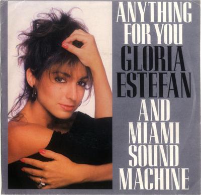 7inch Record MIAMI SOUND MACHINE - Anything For You 3407759 Epic 1988 Canada Rock Used