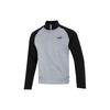Color Block Logo Casual Jacket Men Jackets Grey 674642-03