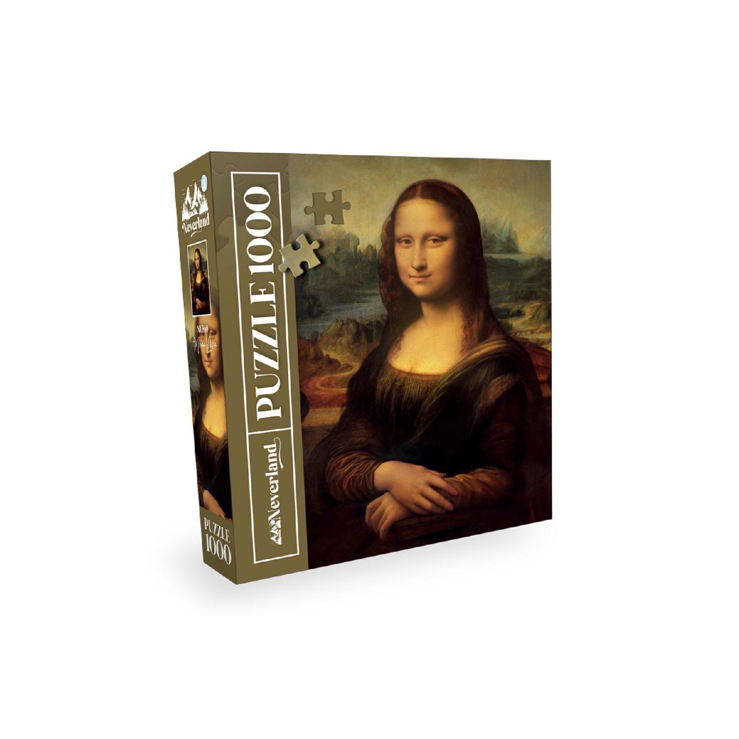 

Пазл из 1000 деталей - Мона Лиза