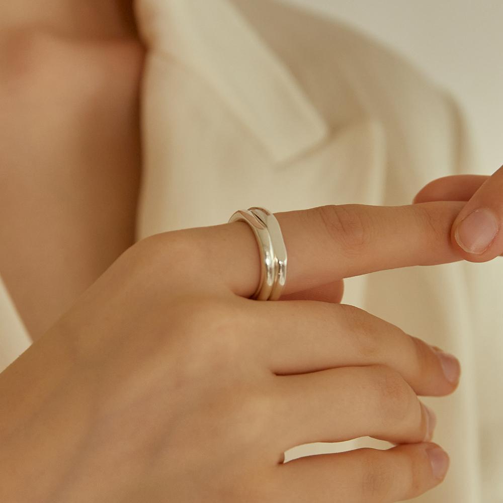 Lunne Silver Round Flat Ring #Lsr04