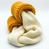 Windproof Mozzarella Stick Scarf Cute Long Neck Scarves Unisex Thermal Neck Warmer  Cheese Lovers