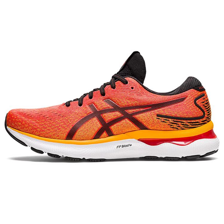 New Asics Gel Nimbus 24 Cherry Tomato Black 1011B359-800