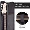 CAHAYA Electric Bass Guitar Soft Luxury Guitar Soft 8mm Thick Shoulder Large Capacity Convenient To 8mm Thick Padded Soft Black Case, Case, Version,
