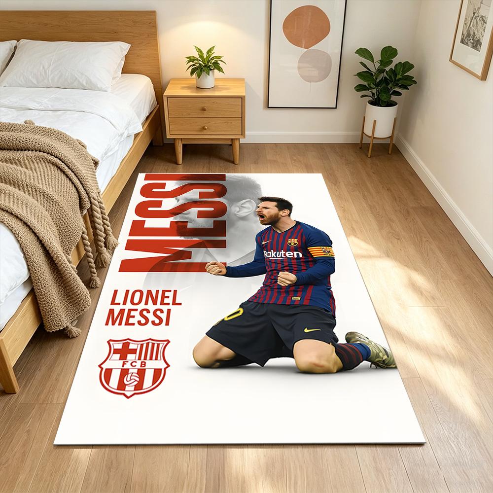 Messi Large Mouse Pad Desk Mouse Pad Study Desk Mat Non-Slip Rubber Bottom Office Desk Accessory