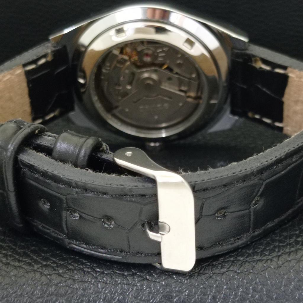 VINTAGE SEIKO 5 AUTOMATIC REFURBISHED JAPAN MENS BLUE COLOR DIAL WATCH A440641-4 Sk-a440641