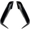 1 Pair Car Front Bumper Fangs Trim Air Vent Lid Cover Decoration Compatible For BMW 3-Series F30 F31 2012 2013 2014 2015 2016 2017 2018(Glossy Black)