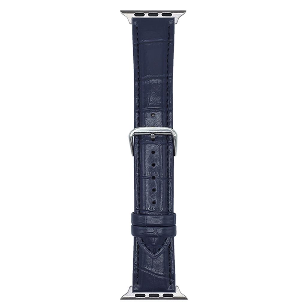 Ersatzarmband für Apple Watch Serie 10 9 8 7 SE 6 5 4 3 2 1 42mm 41mm 40mm 38mm Leder Uhrenarmband mit Bambusmuster