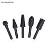 5-Piece Woodworking Rotary Burr Set - Irregular Shape Carving & Grinding Heads
