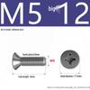 201 Stainless Steel Countersunk Phillips Head Screw: Flat Head Bolt M2-M8