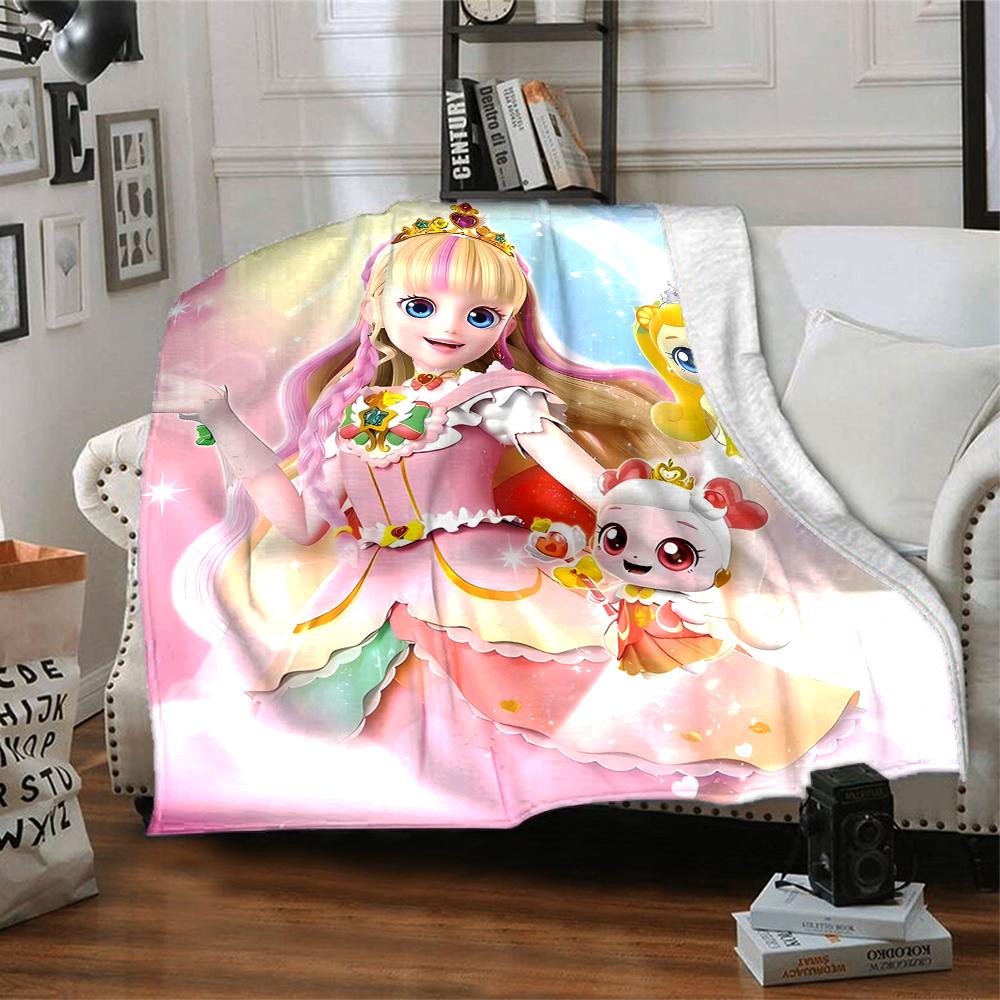 1pc Catch Teenieping Magic Sweethear (7) Blanket, Gift, for Men and Women, Soft Blanket, Good for Sofa Bed Couch Travel, Lightweight Flannel Blanket