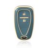 2/3 Button Car Key Case Cover For Chevrolet Malibu Blazer Traverse Cruze Spark Onix Sonic Bolt Camaro Volt Trax Seeker Equino