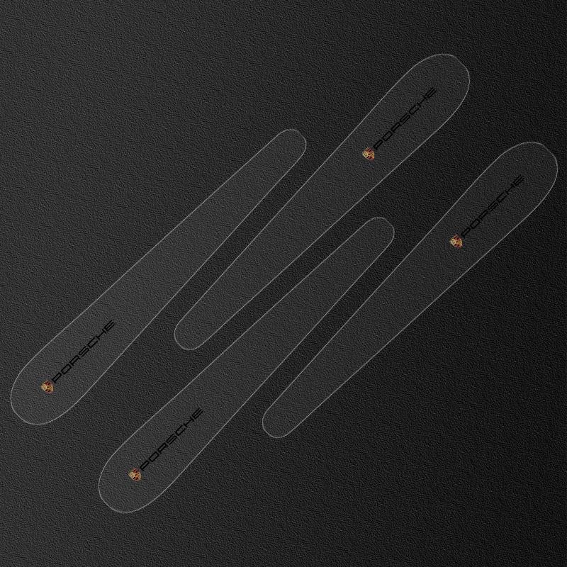 8 st Genomskinliga Skyddsklistmärken för Dörrhandtagsskål mot Repor för Porsche 911 918Spyder 928 944 968 Boxster Cayenne Macan Panamera