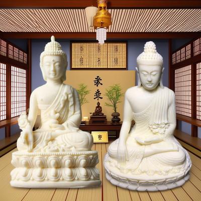 Southeast Asian Retro Thai Buddha Character Figurine Zen Enthusiasts Suitable for Feng Shui Decorations In Homes, Rooms Offices